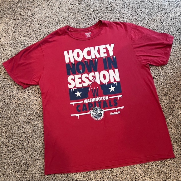 Washington Capitals 2015 Winter Classic short sleeve T-Shirt in men’s XL - Picture 1 of 7